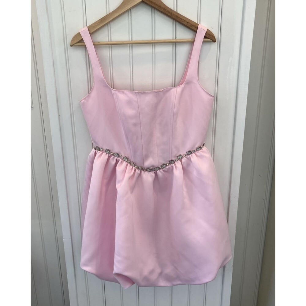 NWT Hello Kitty X Forever 21 Sz M Bubble Hem Mini Dress Cosplay Costume